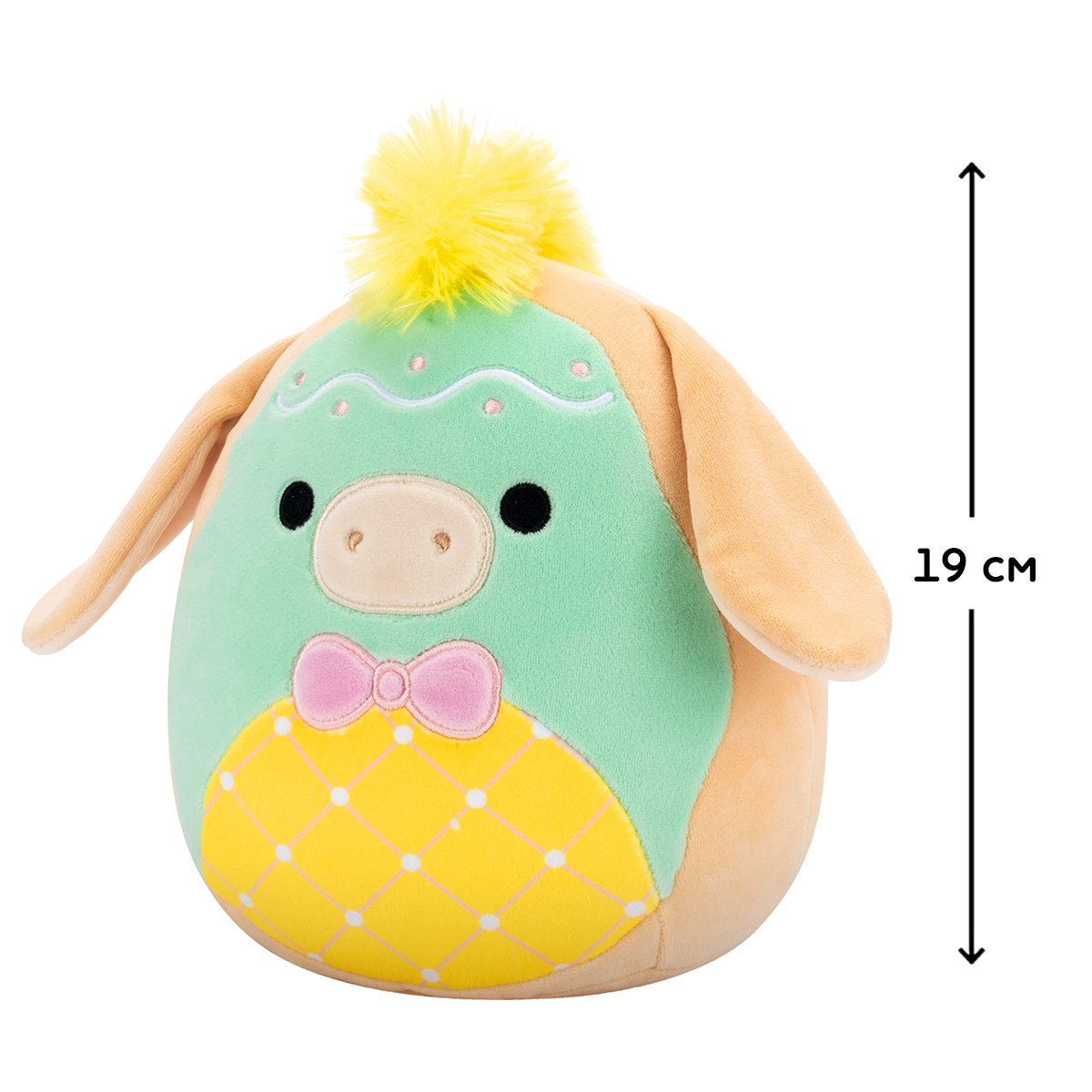 М'яка іграшка Squishmallows – Пастельний віслючок (Pastel Donkey) – 19 см — превʼю 9