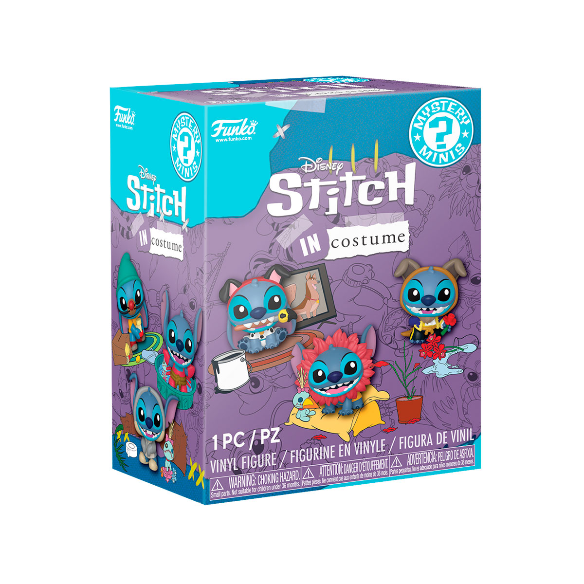 Ігрова фігурка Колекційна Funko Mystery Minis - Stitch Стіч у костюмі — превʼю 4