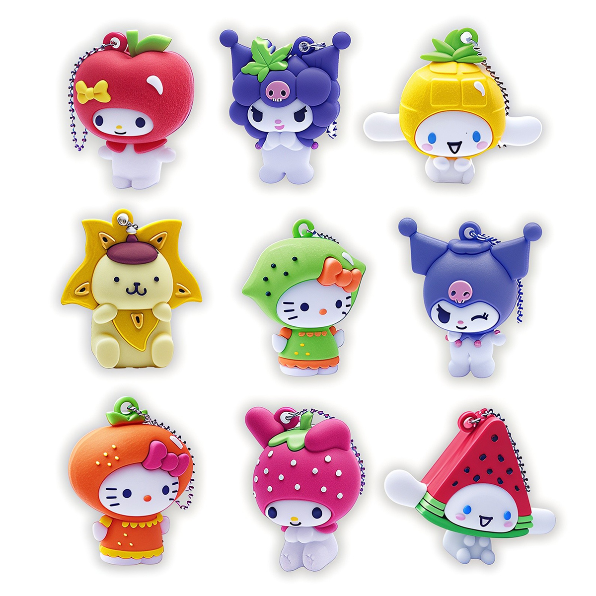 Фігурка-сюрприз Hello Kitty Charms серія Тутті-Фрутті — превʼю 5