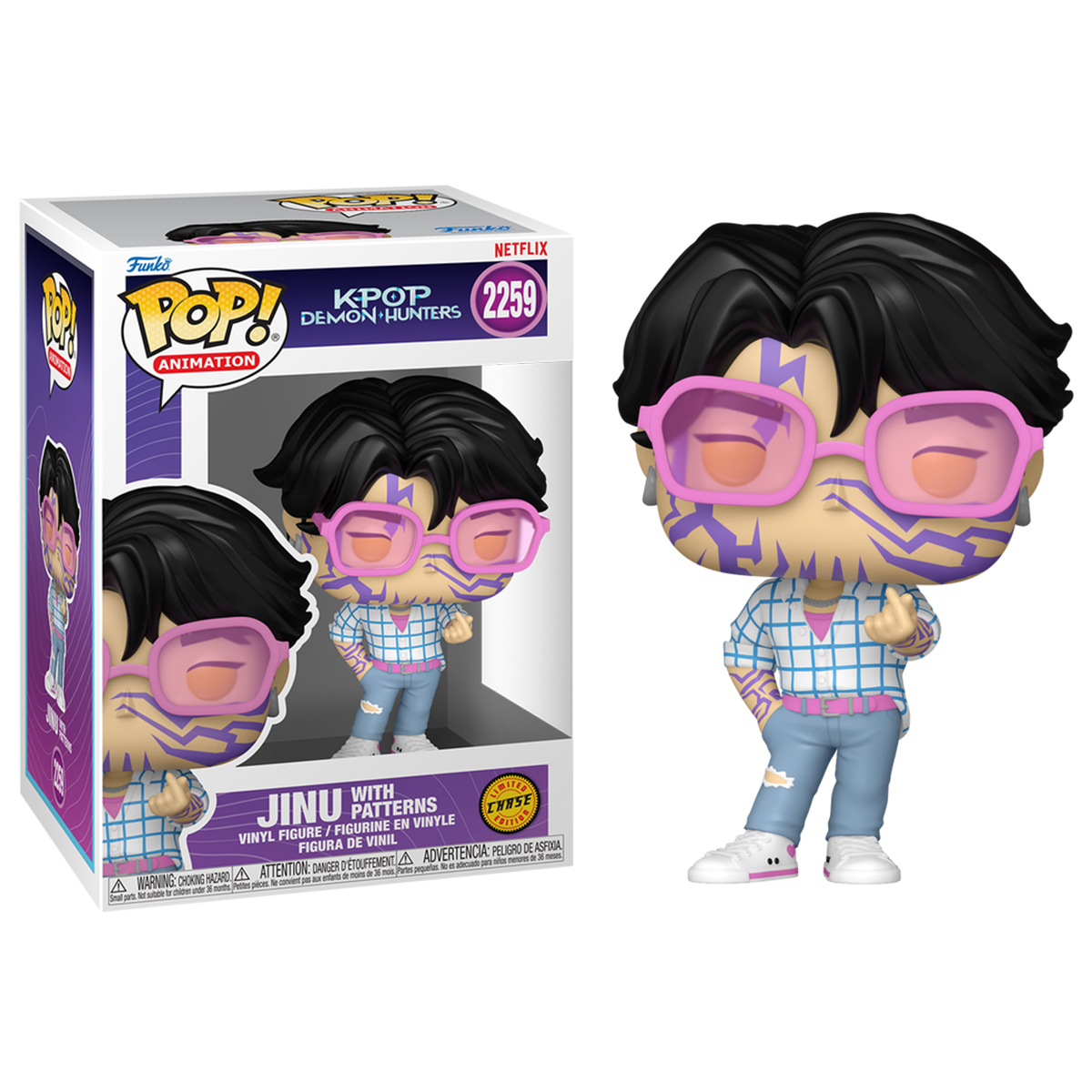 Колекційна ігрова фігурка Demon Slayer K-Pop Jinu Funko - Аніме Різноколірна — превʼю 8