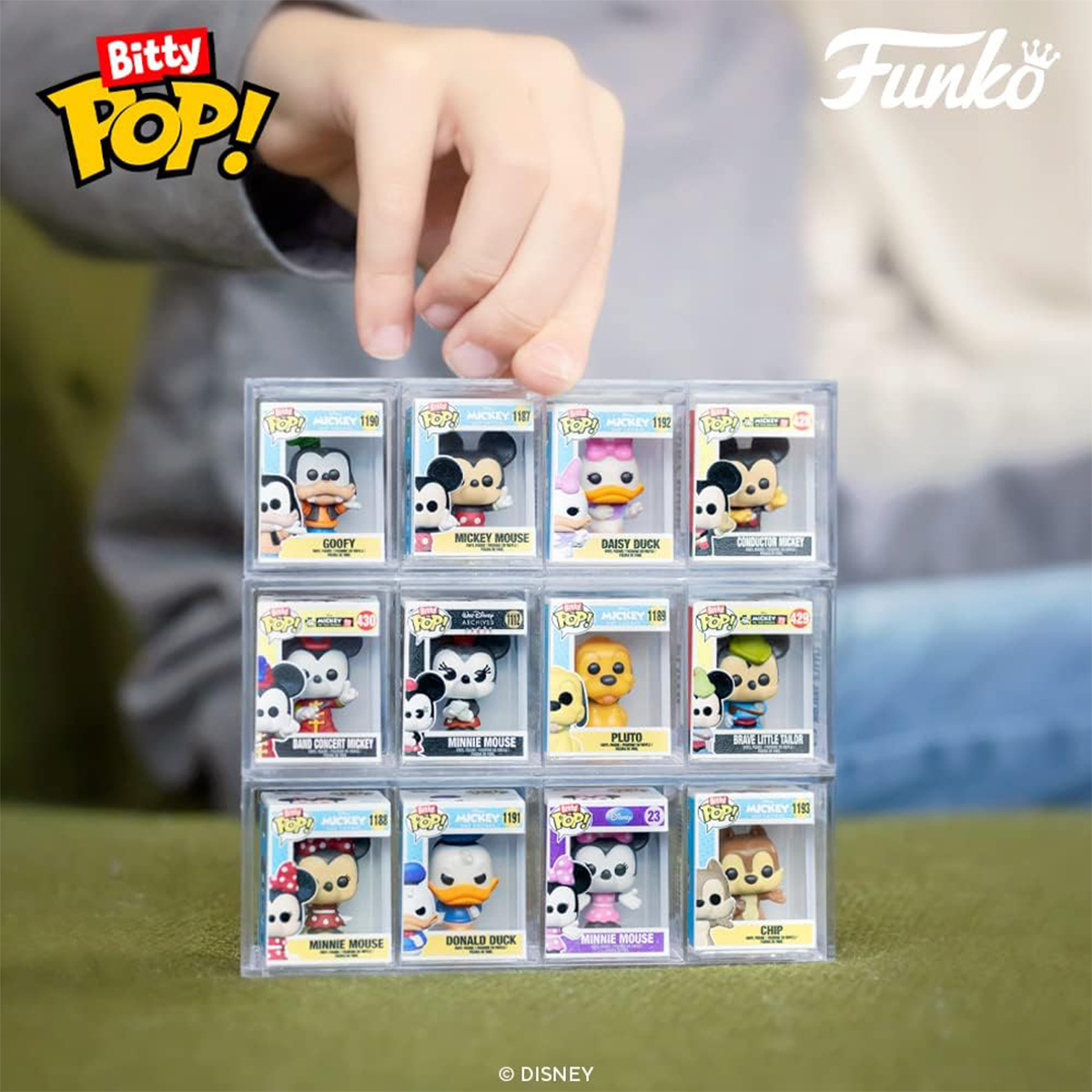 Набір фігурок Funko Bitty Pop — Disney Series 1 — 2,5 см в асортименті — превʼю 11