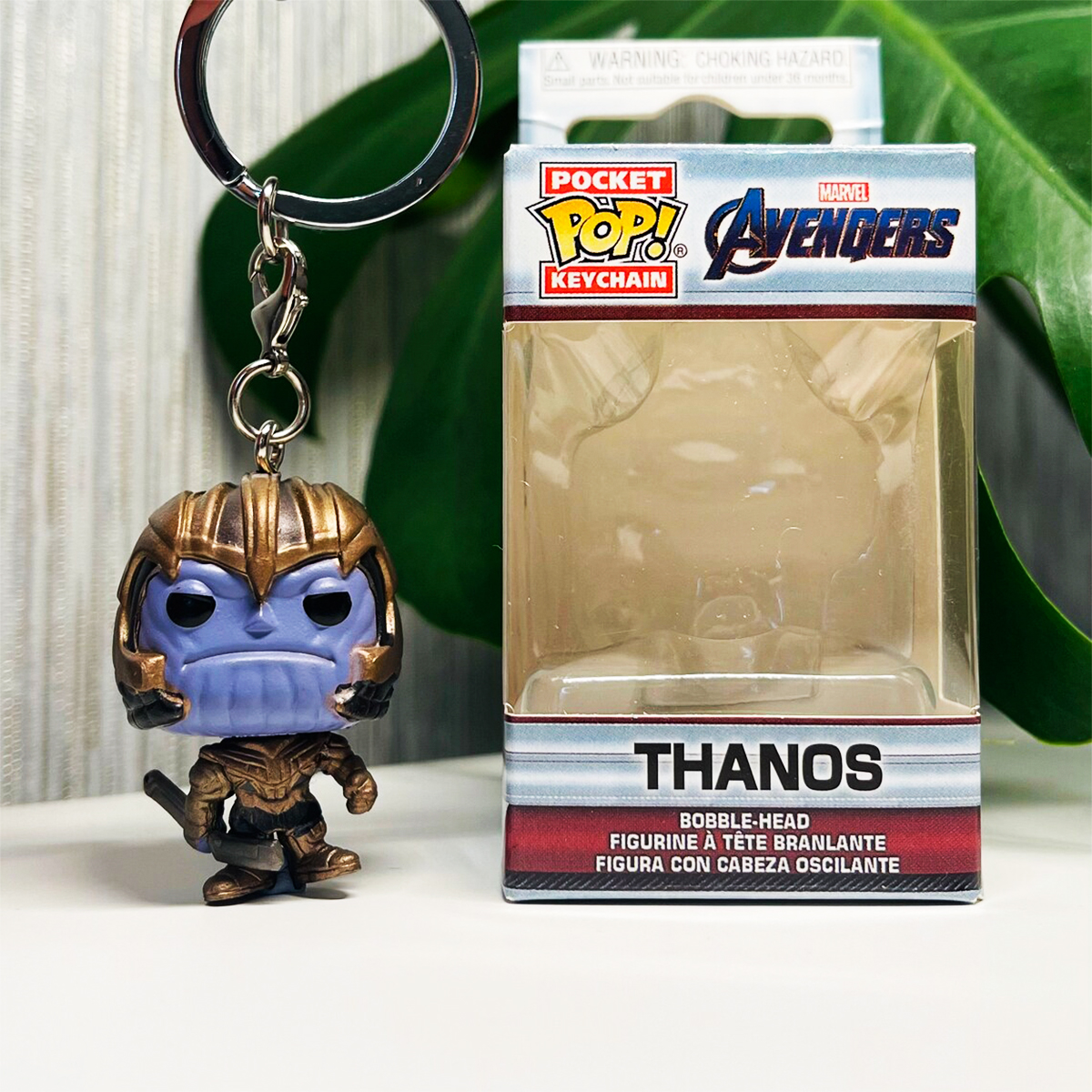 Ігрова фігурка на кліпсі Funko POP Endgame Thanos-Танос колекційна Багатоколірний — превʼю 7