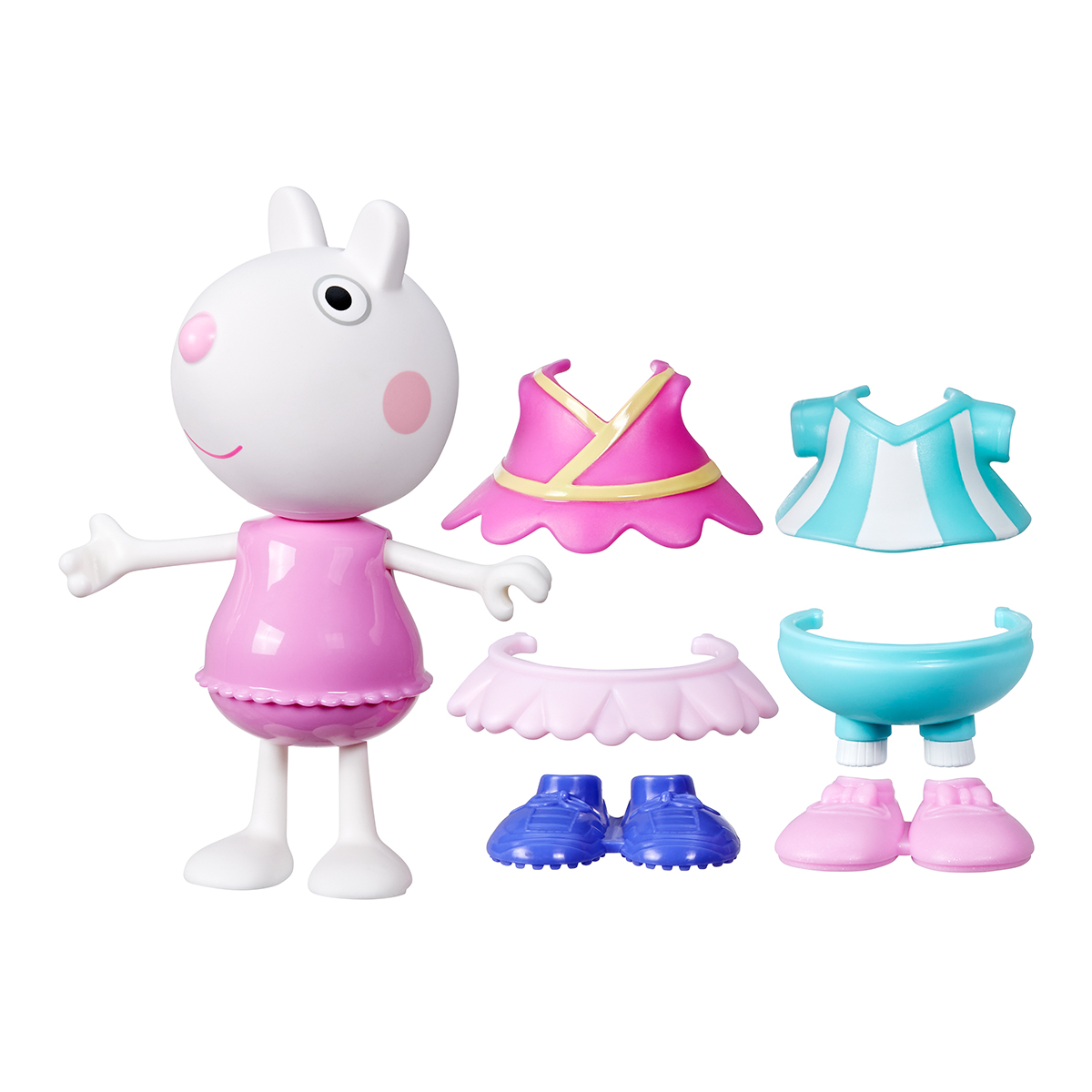 Ігровий набір дитячий Peppa Figurines Одягни Сюзі 15 см з аксесуарами — превʼю 13