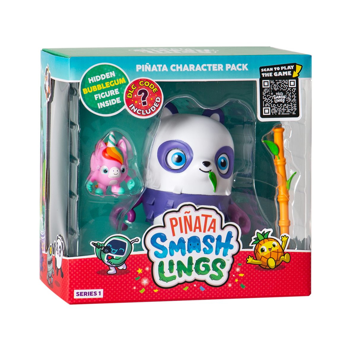 Ігровий набір Панда Сана з фігурками Piñata Smashlings 11.5 см та 3.5 см — превʼю 3