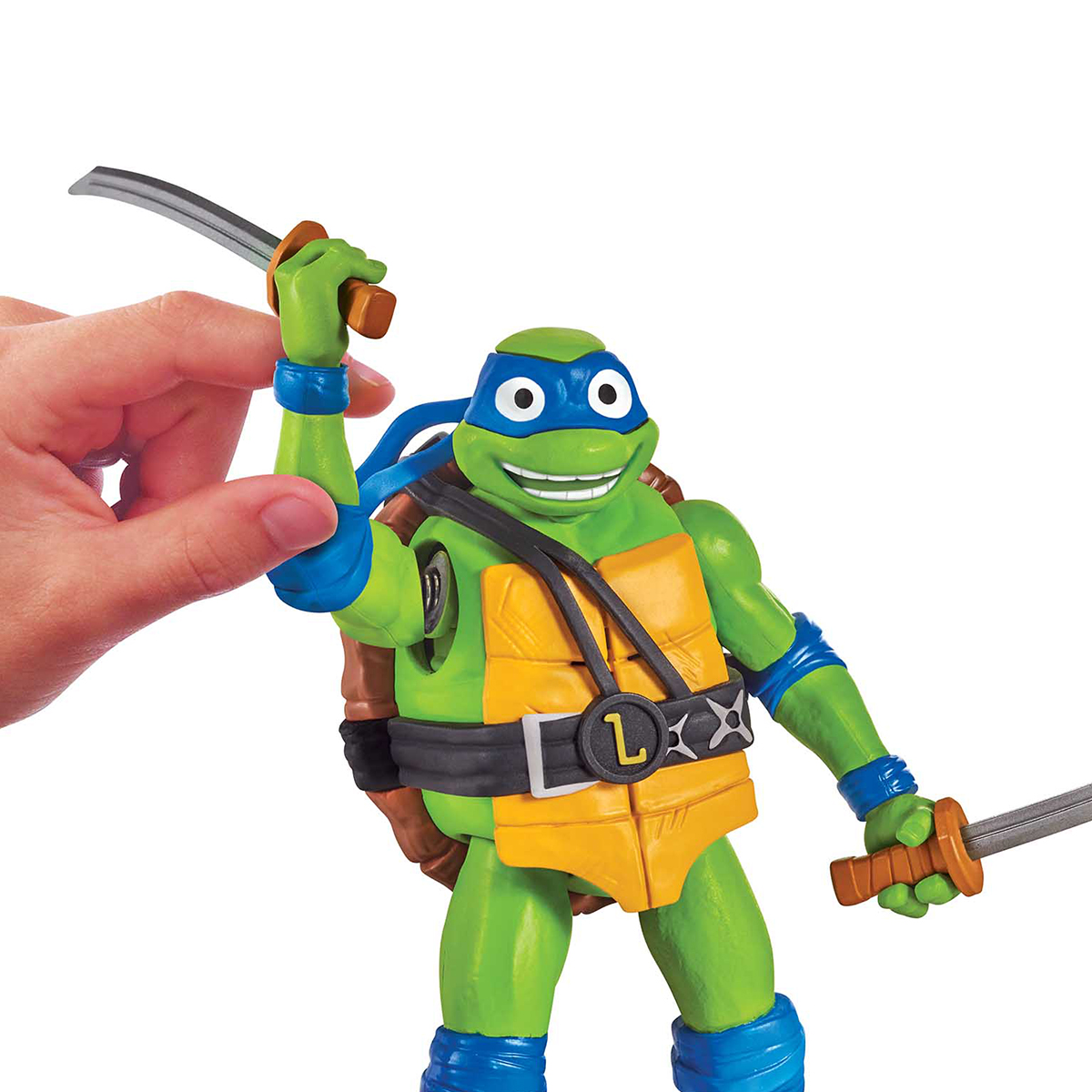 Ігрова фігурка TMNT Леонардо Mutant Mayhem зі звуком — превʼю 11