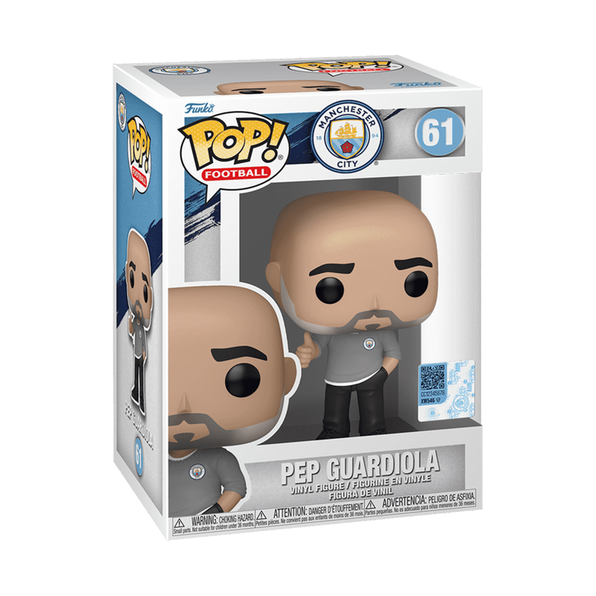 Ігрова фігурка Колекційні Funko Pop Football - Pep Guardiola Пеп Гвардіола — превʼю 6