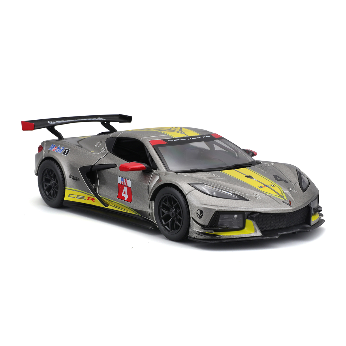 Автомодель Bburago Chevrolet Corvette C8.R 1:24 Сіра — превʼю 17