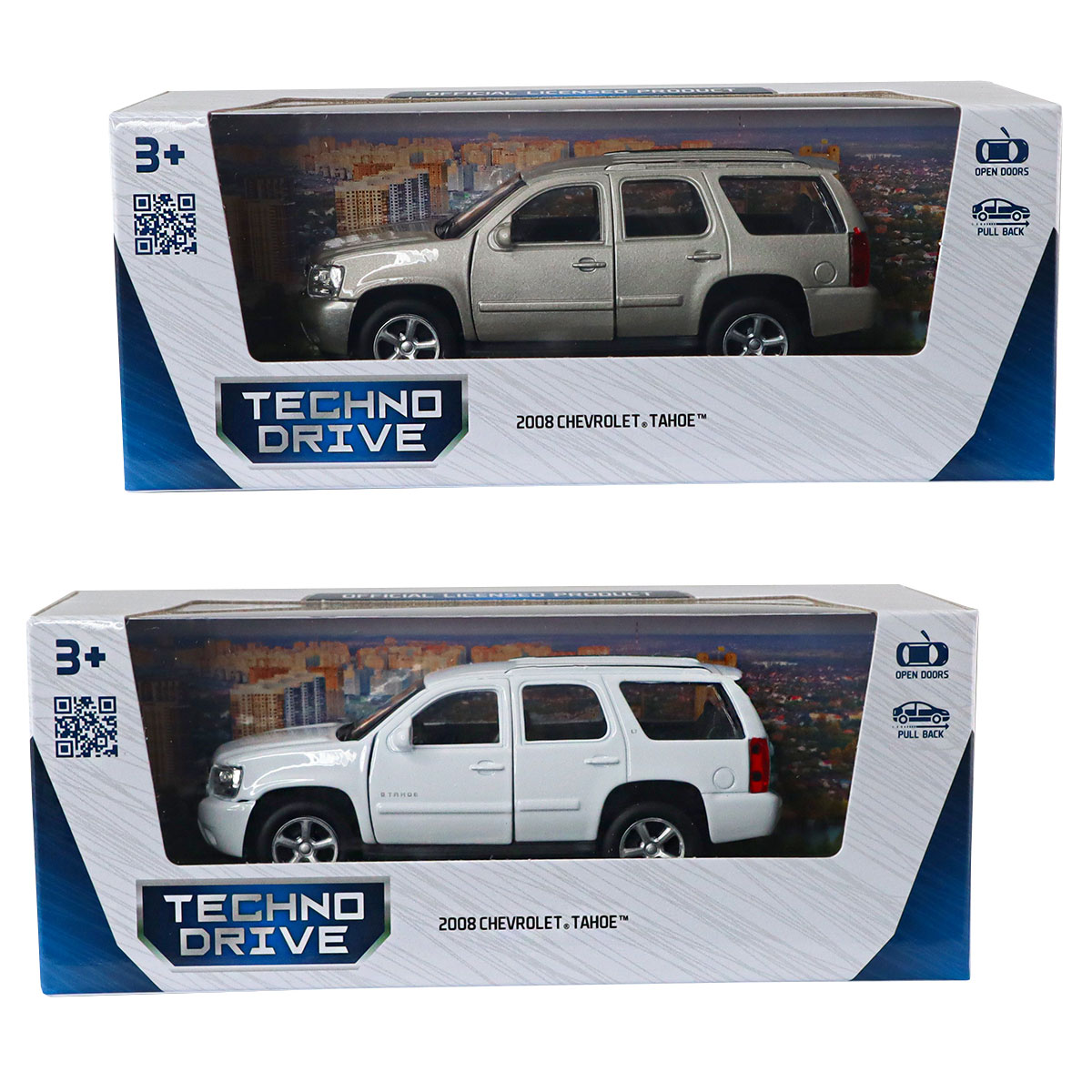 Автомодель Chevrolet Tahoe 2008 Techno Drive металева 1:43 — превʼю 22