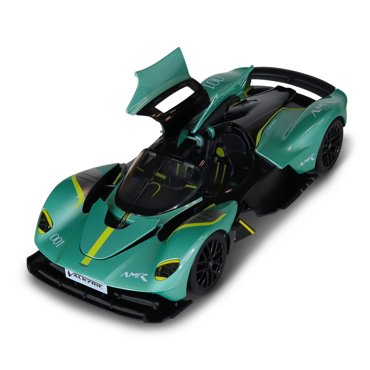 Автомодель Aston Martin Valkyrie Techno Drive 1:18 металева Зелена — превʼю 32