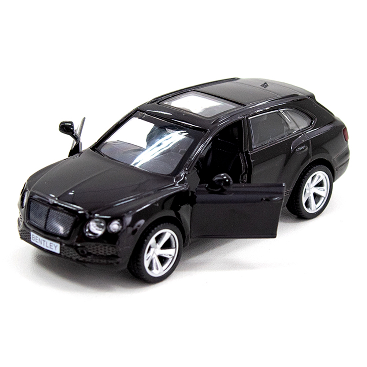Автомодель Techno Drive Bentley Bentayga металева Чорна — превʼю 23