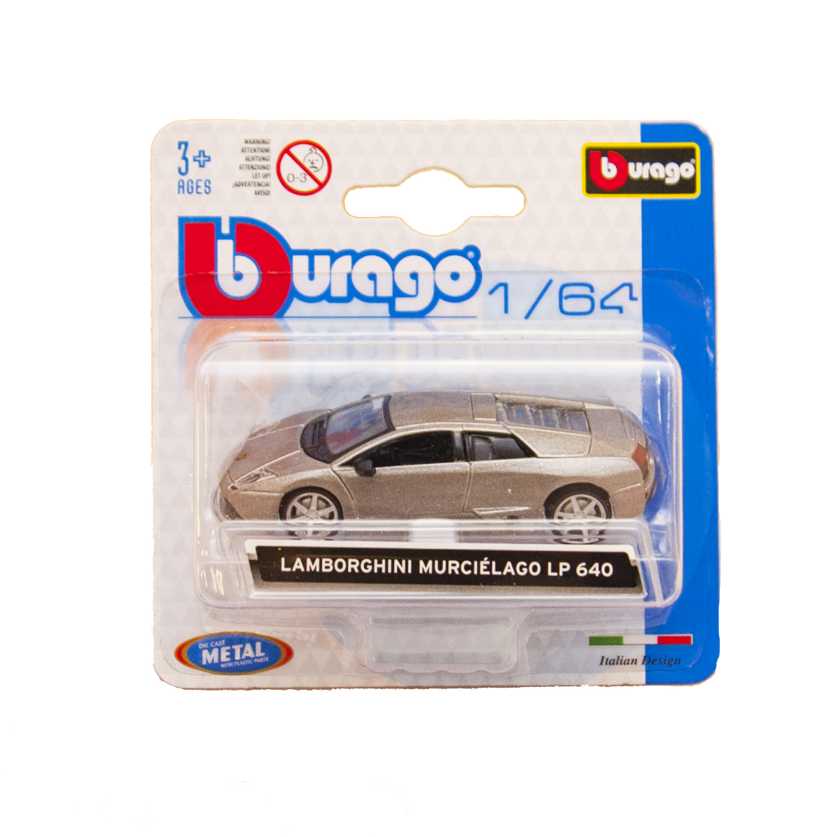Колекційна модель автомобіля Bburago 1:64 металева — превʼю 12