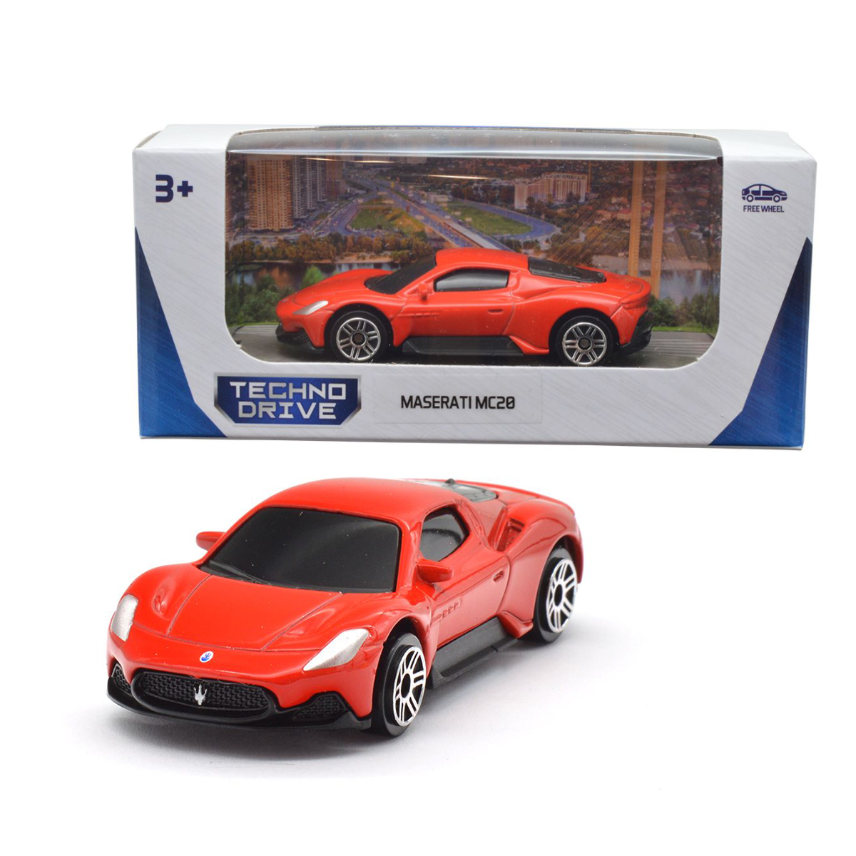 Колекційна машинка TechnoDrive масштаб 1:64 металева — превʼю 11