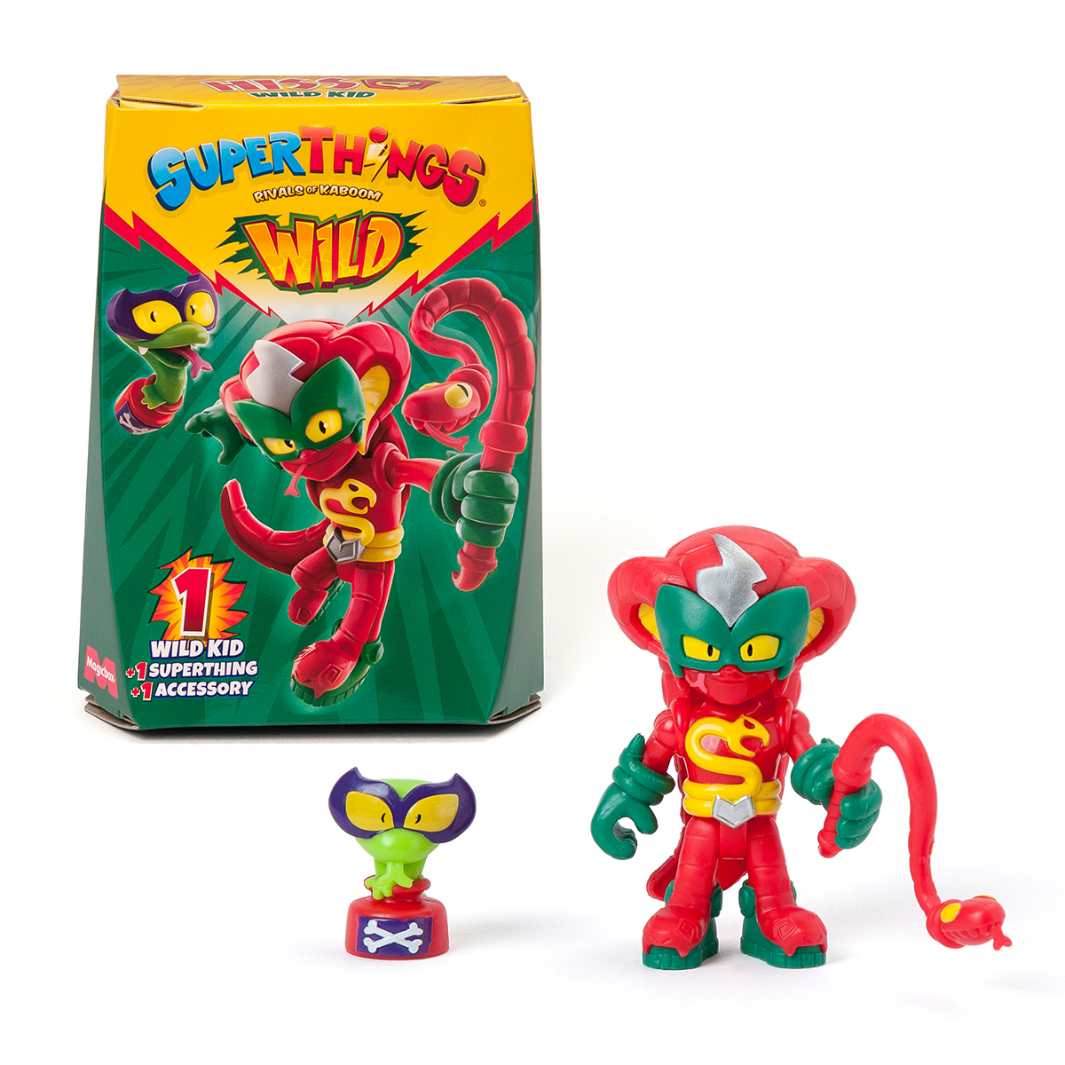 Ігровий набір Wild Kids Казум-кід з фігуркою та аксесуаром для дітей Різнокольоровий — превʼю 16