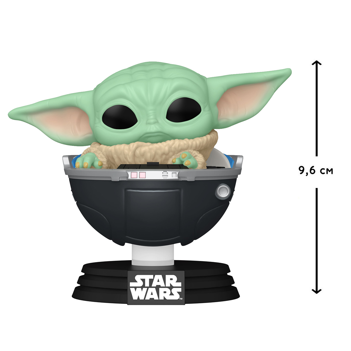 Колекційна ігрова фігурка The Mandalorian - Baby Grogu Funko Pop у візочку — превʼю 7