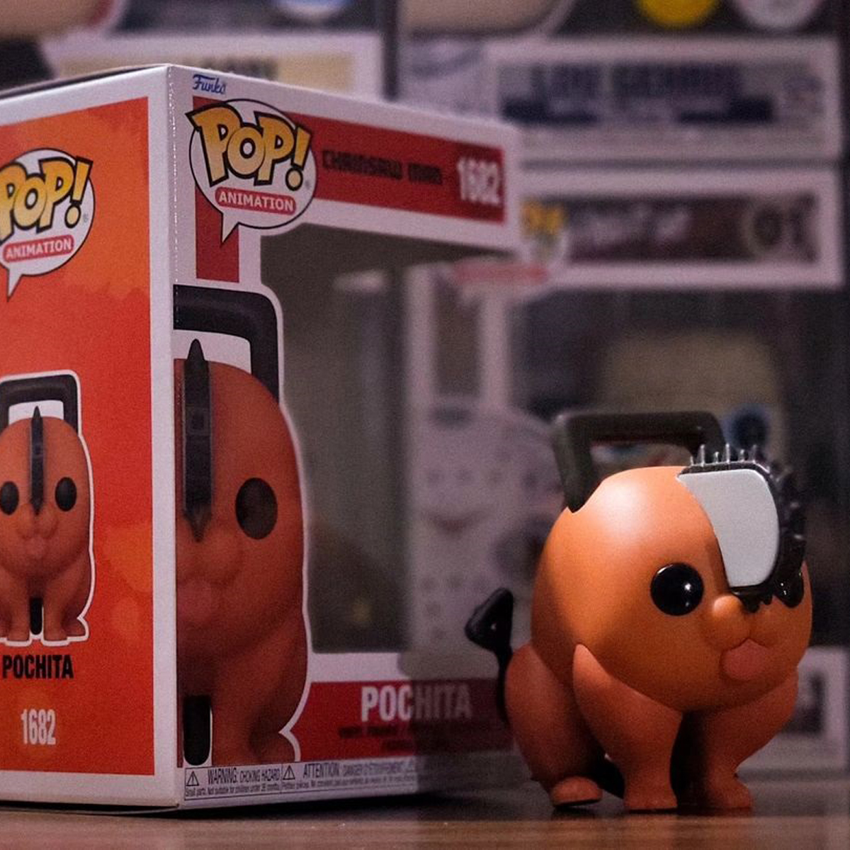 Ігрова фігурка Колекційна Funko POP Почіта Людина-Бензопила Pochita Anime — превʼю 6