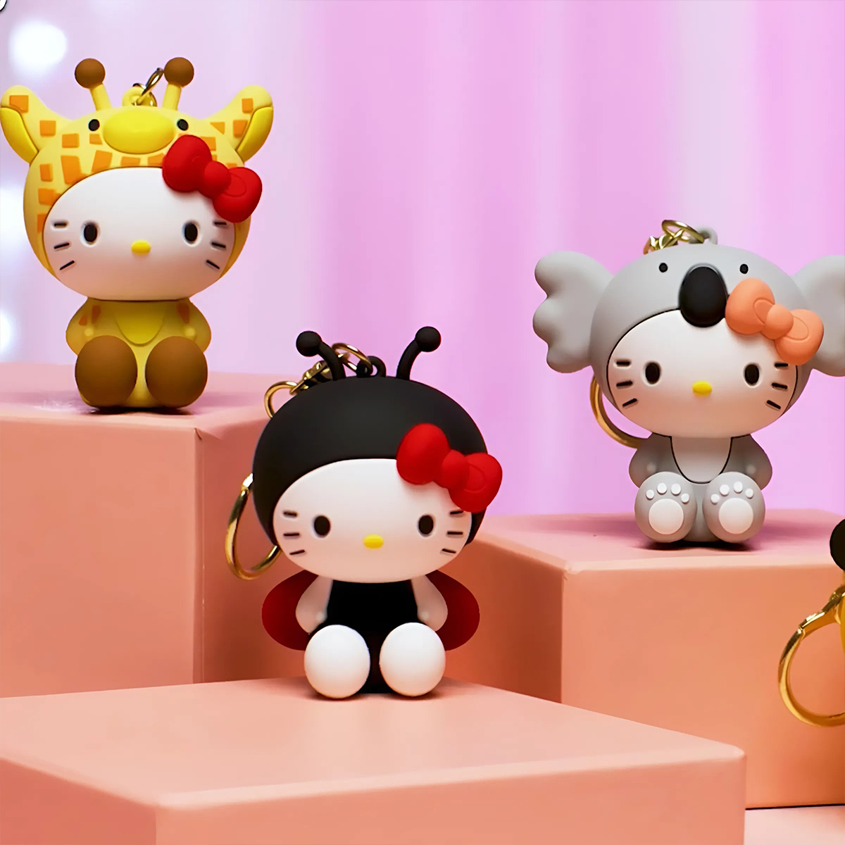 Фігурка-брелок Hello Kitty Карнавал колекційна 6 видів — превʼю 15