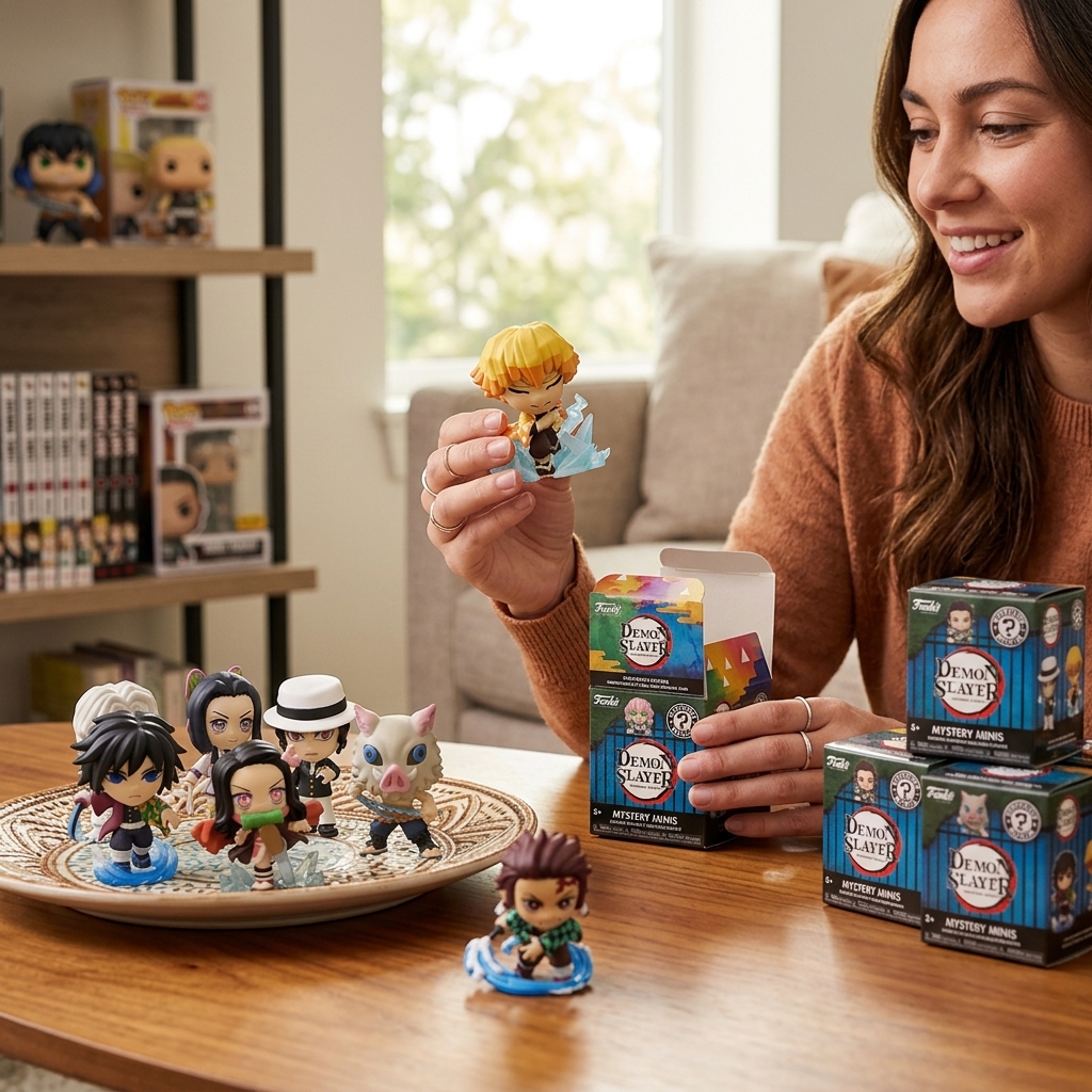 Колекційна ігрова фігурка Funko Mystery Minis - Вбивця демонів Demon Slayer — превʼю 9