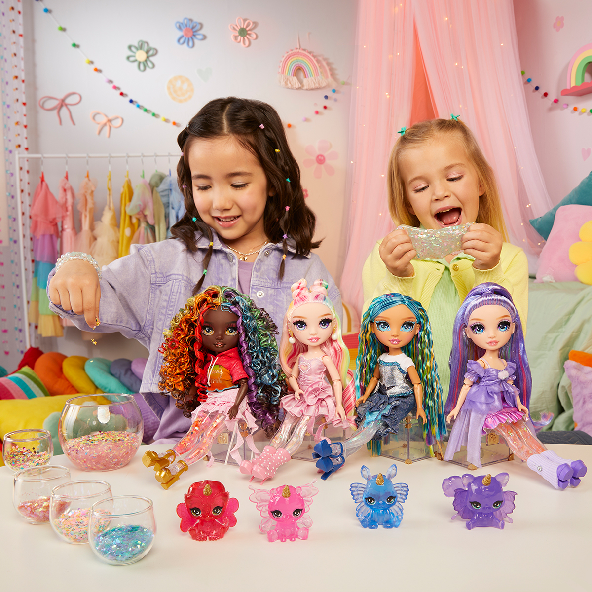 Ігровий набір лялька Rainbow High серії Rainbow Shimmers Віолетта Фіолетова — превʼю 19