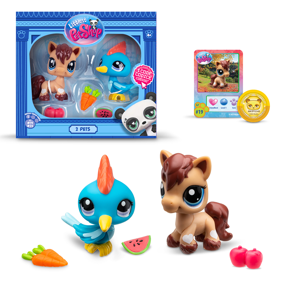 Ігровий набір Littlest Pet Shop Фермерська фієста з фігурками та кодом Roblox — превʼю 3