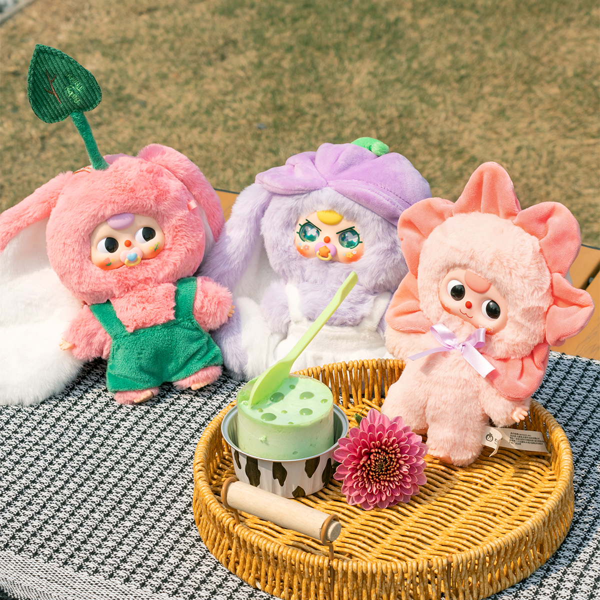 М'яка іграшка POP TOP Baby Three – Весна (Spring) – з кільцем для ключів — превʼю 16