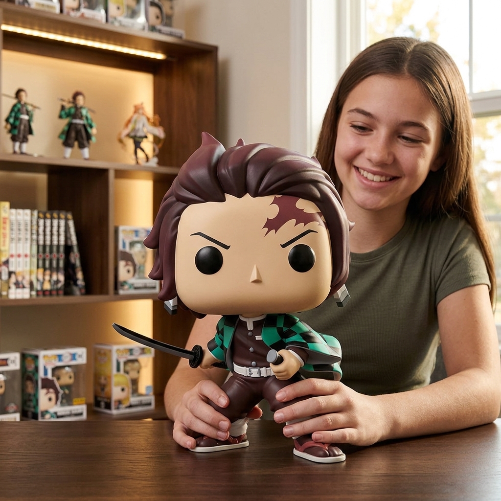 Колекційна ігрова фігурка Funko POP Demon Slayer - Kamado Tanjiro Камадо Танджіро — превʼю 7