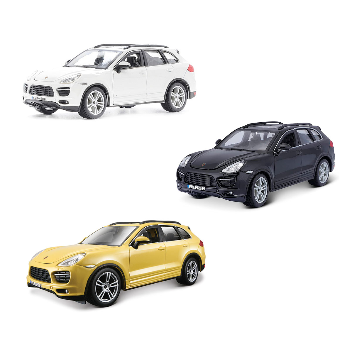 Колекційна автомодель Porsche Cayenne Turbo Bburago 1:24 — превʼю 32