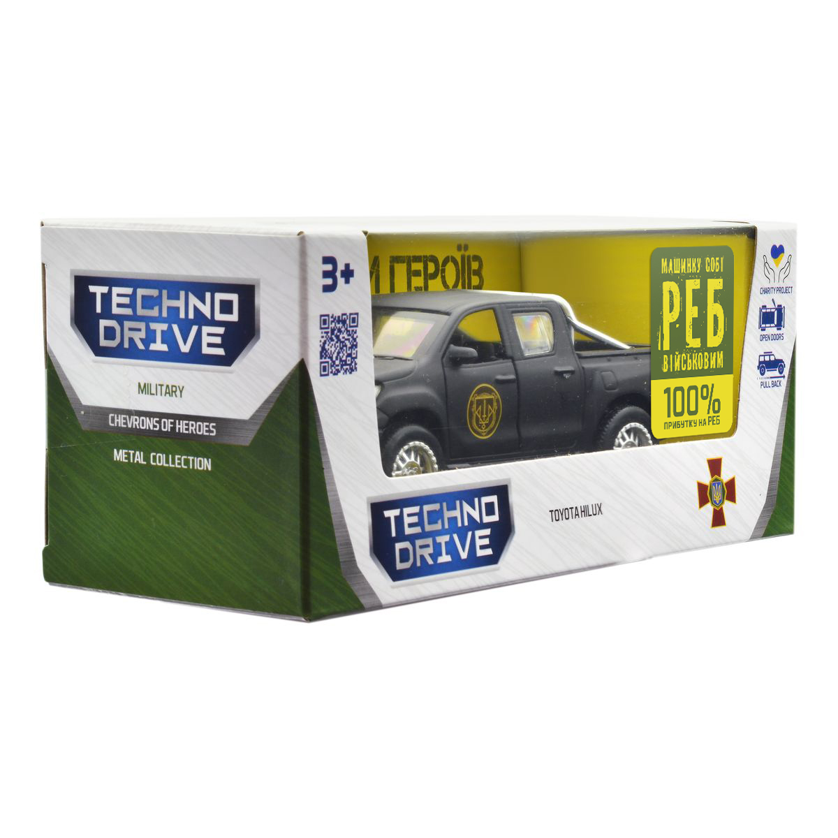 Автомодель Toyota Hilux Спартан TechnoDrive 1:40 металева — превʼю 23