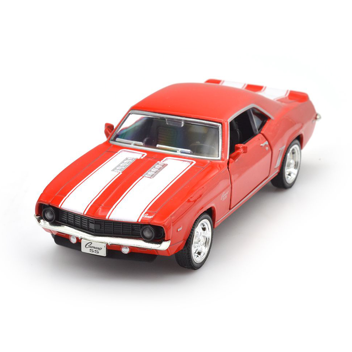 Автомодель Chevrolet Camaro 1969 Techno Drive 1:32 металева Червона — превʼю 12