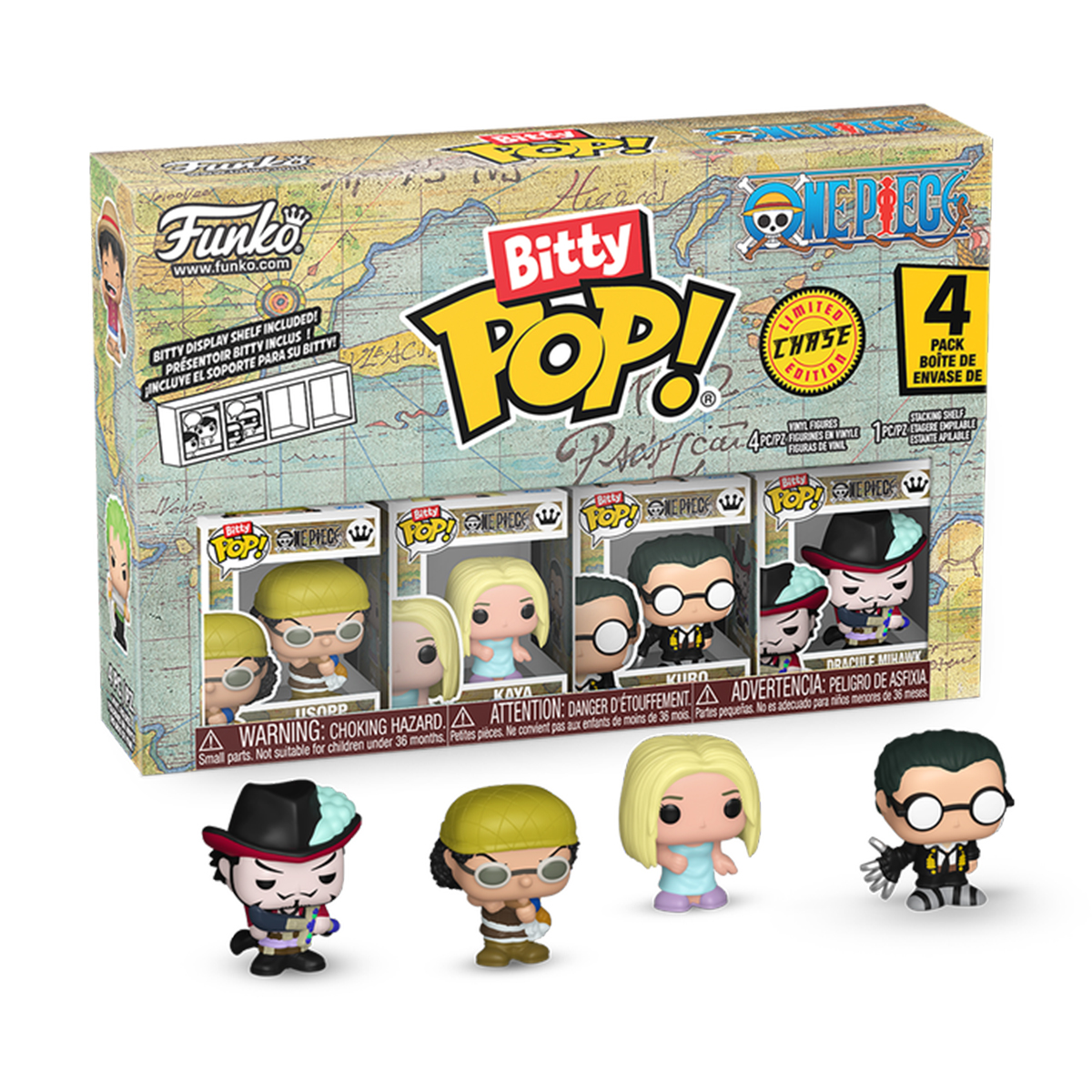 Набір ігрових фігурок Колекційні Funko Bitty POP - One Piece - Усопп Usopp — превʼю 3