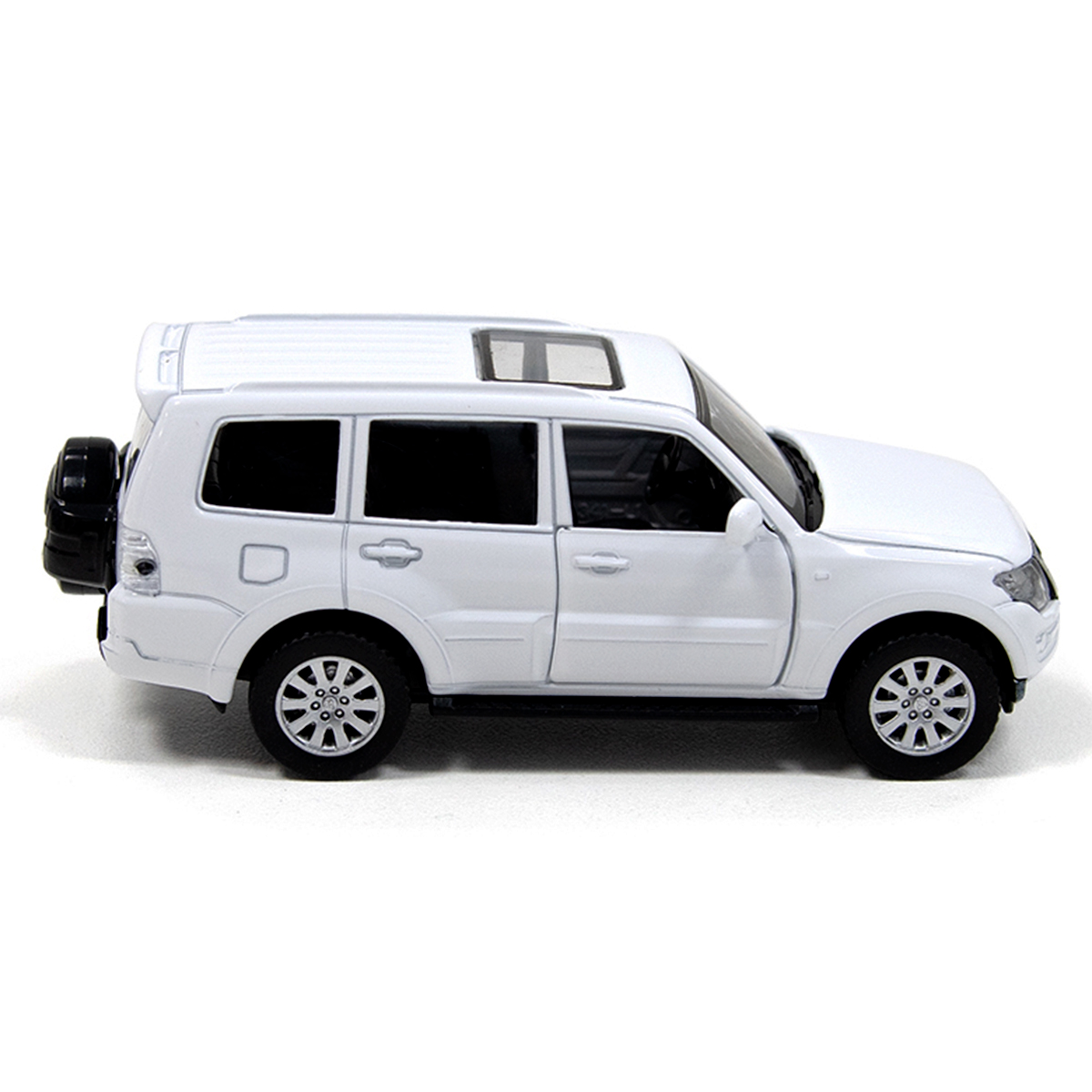 Автомодель Techno Drive Mitsubishi Pajero 4WD Turbo металева Біла — превʼю 21