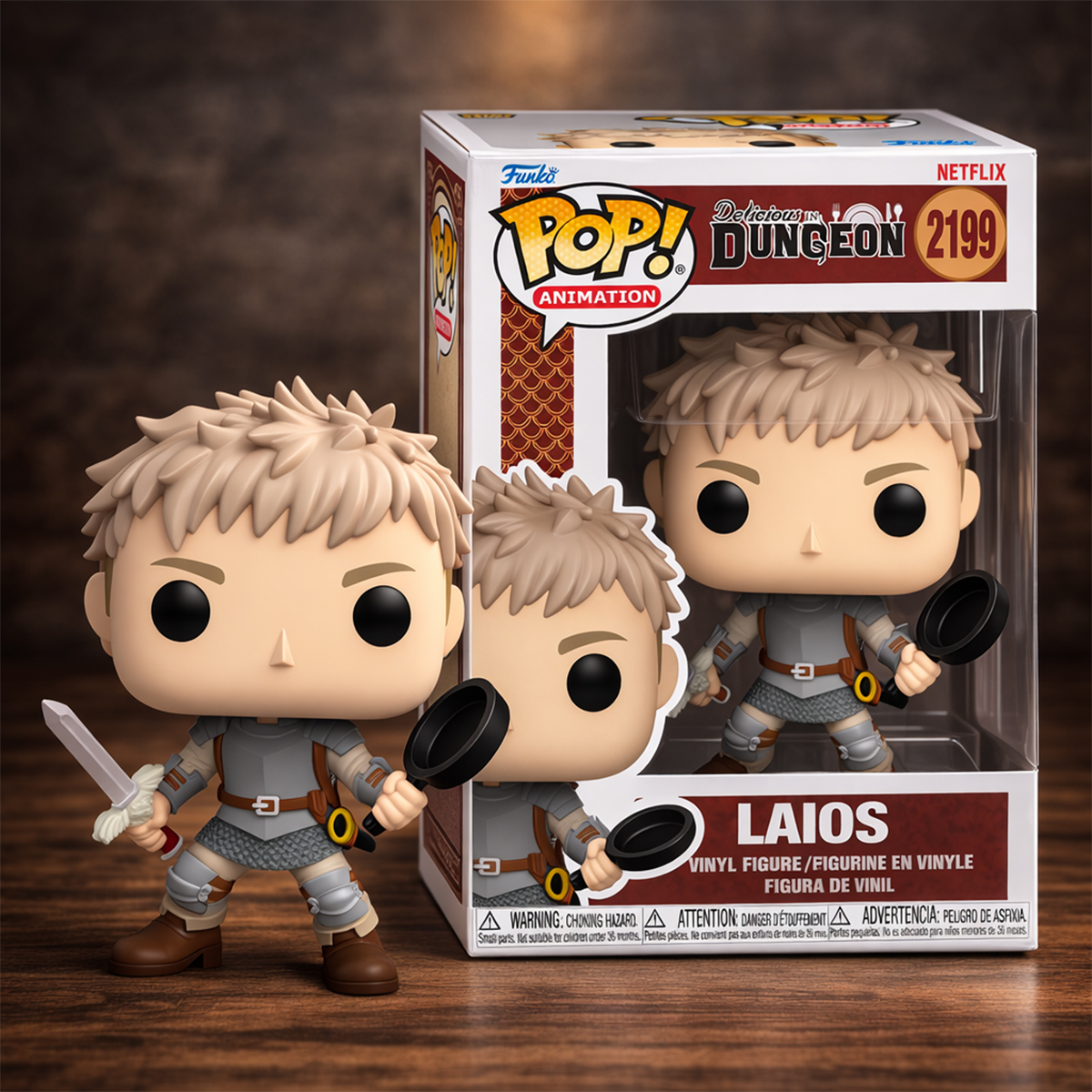 Ігрова фігурка Funko POP! серії Підземелля смакоти - Лайос Торден (W/CH) — превʼю 7