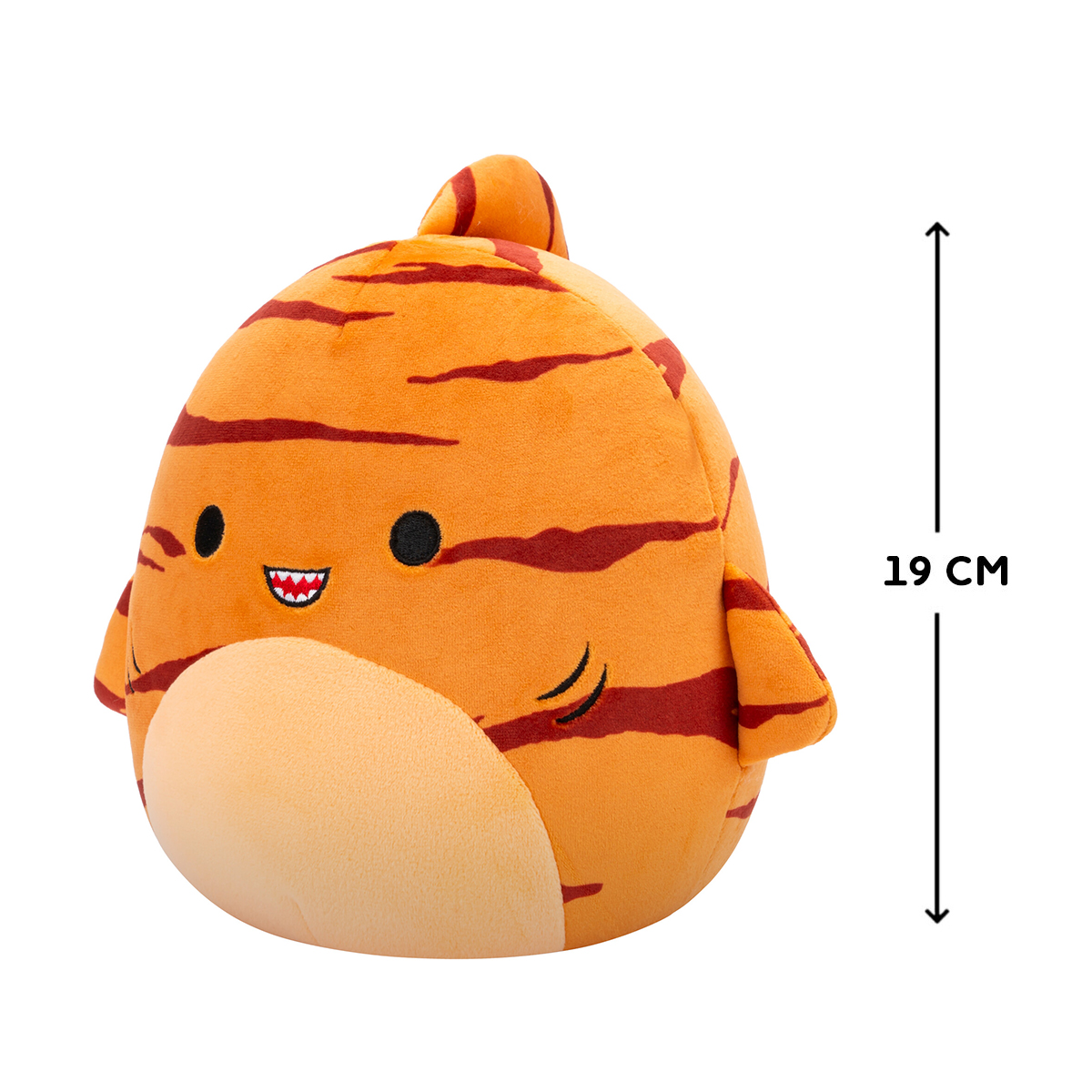М'яка іграшка Squishmallows – Тигрова акула Джаггер (Jagger) – 19 см — превʼю 9