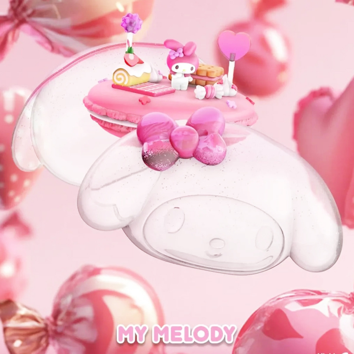 Ігровий набір дизайнерська фігурка Mighty Jaxx Kandyland Sanrio Май Мелоді — превʼю 14