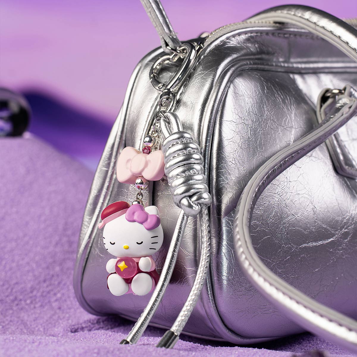 Підвіс для телефону Hello Kitty – Зоряний світ – Star World – Рожевий — превʼю 9