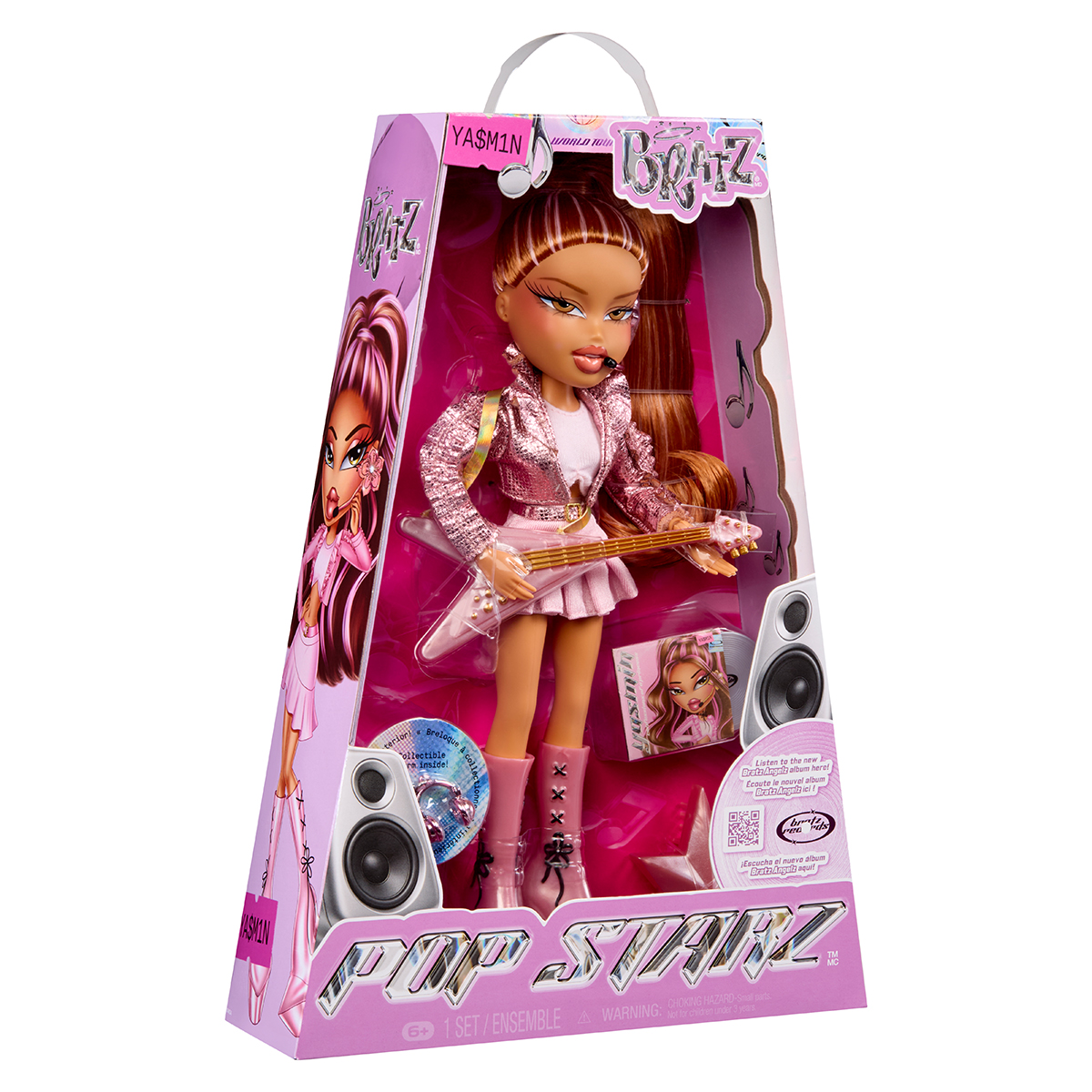 Лялька Bratz Pop Starz Ясмін 25 років з музичними аксесуарами — превʼю 18