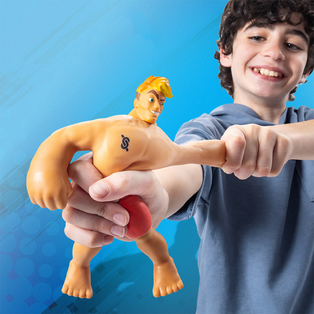 Стретч-іграшка Боєць Стронг серії Stretch Armstrong для хлопчиків та дівчаток — превʼю 9