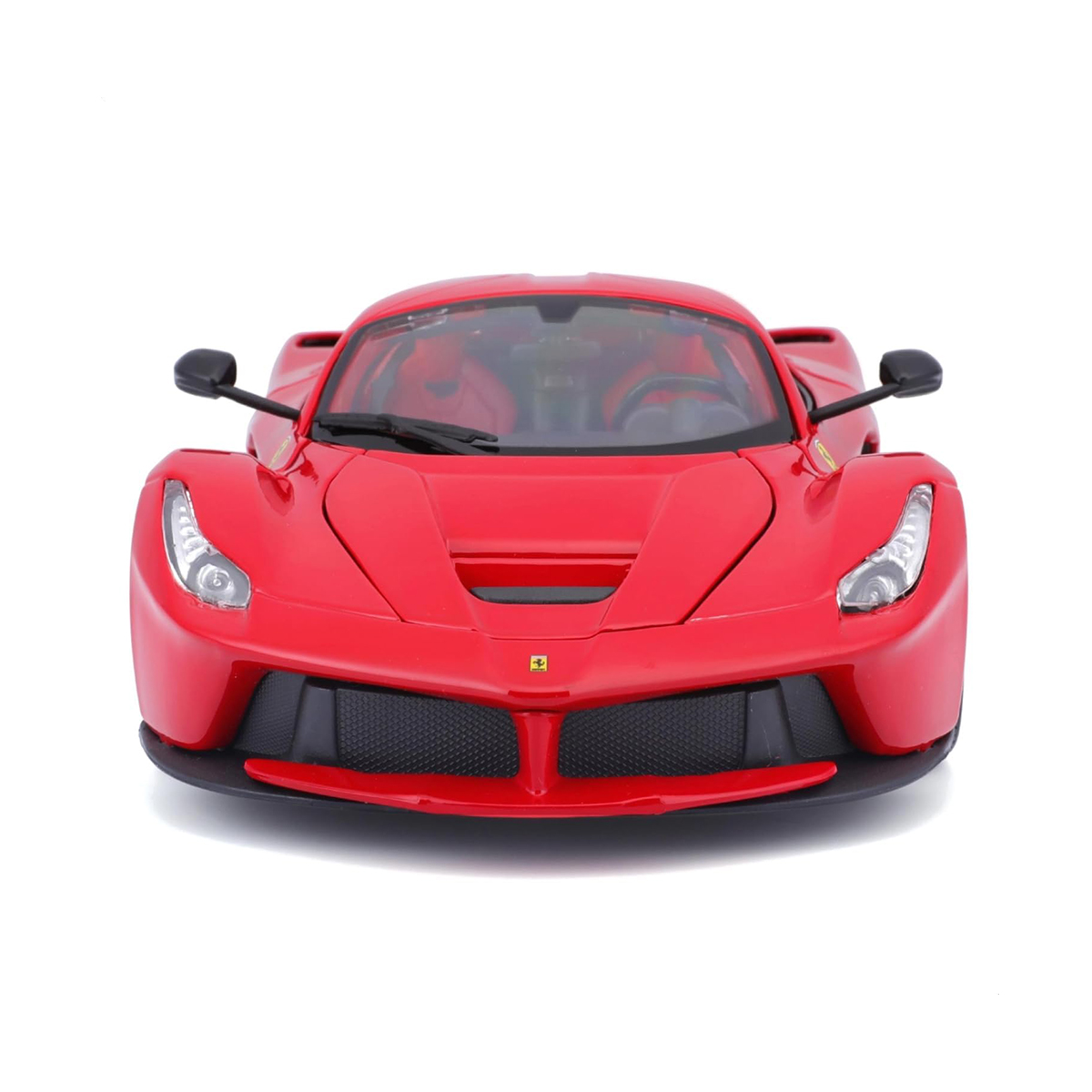 Колекційна автомодель Bburago LaFerrari 1:18 червона з металевим корпусом — превʼю 10