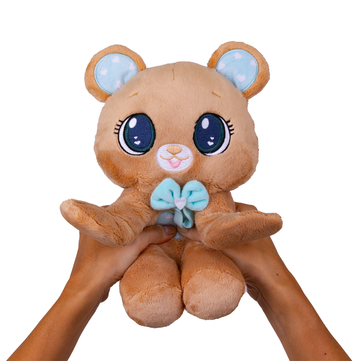 М'яка іграшка Peekapets — Ведмедик (Bear) — Коричневий — превʼю 12