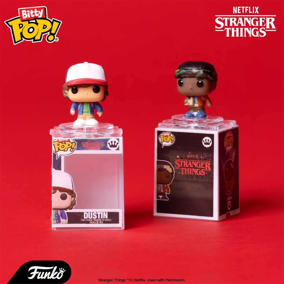 Фігурка Funko Bitty Pop — Дастін (Dustin Henderson) — 2,5 см в асортименті — превʼю 8