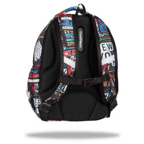 Рюкзак молодіжний CoolPack JOY S Big City 39x28x17 см Різнобарвний — превʼю 2