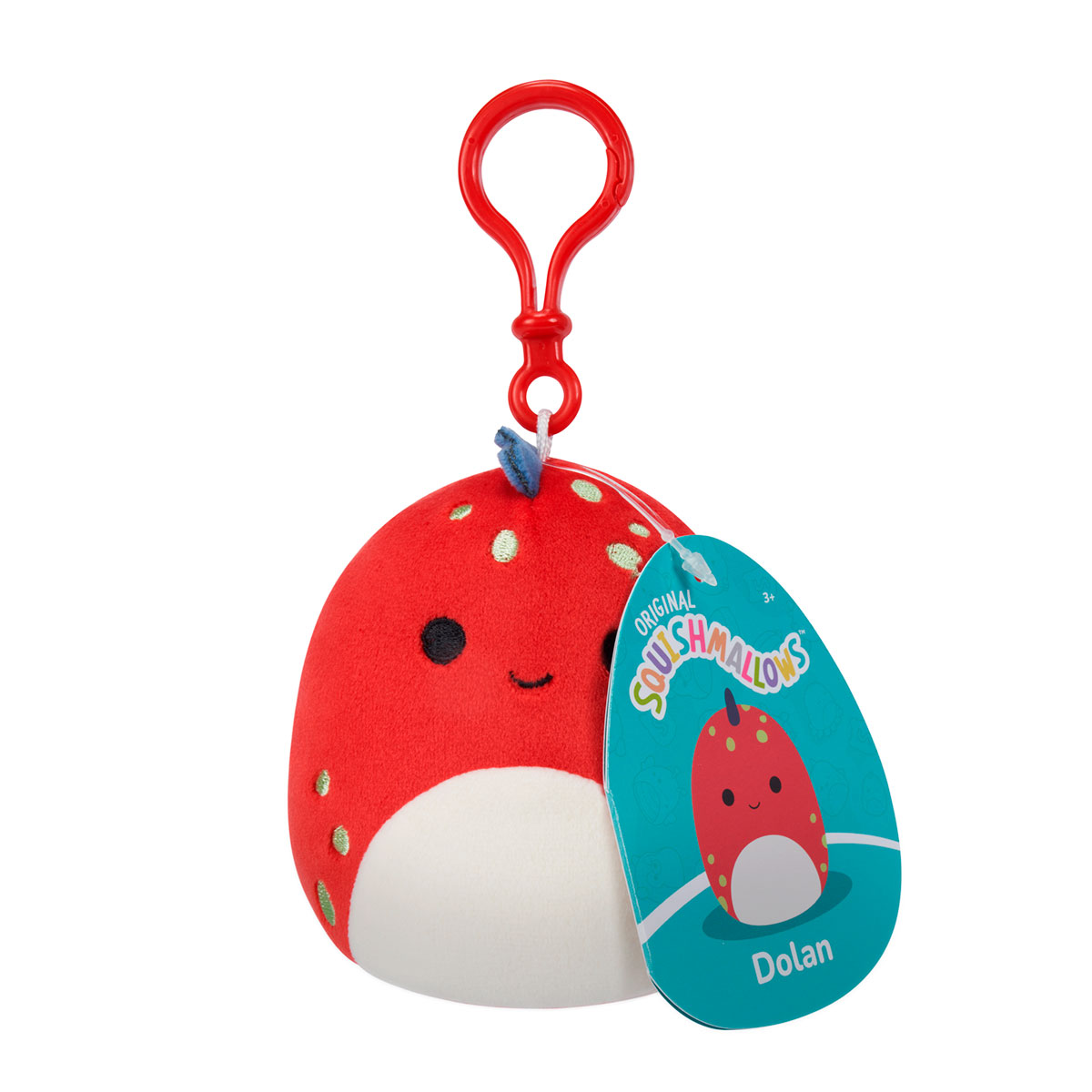 М'яка іграшка Squishmallows – Діно Долан (Dino Dolan) – 9 см — превʼю 14