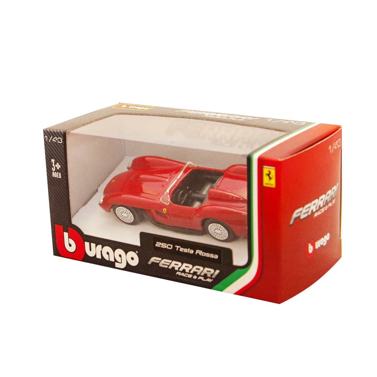 Автомодель Ferrari Bburago 1:43 металева колекційна — превʼю 15