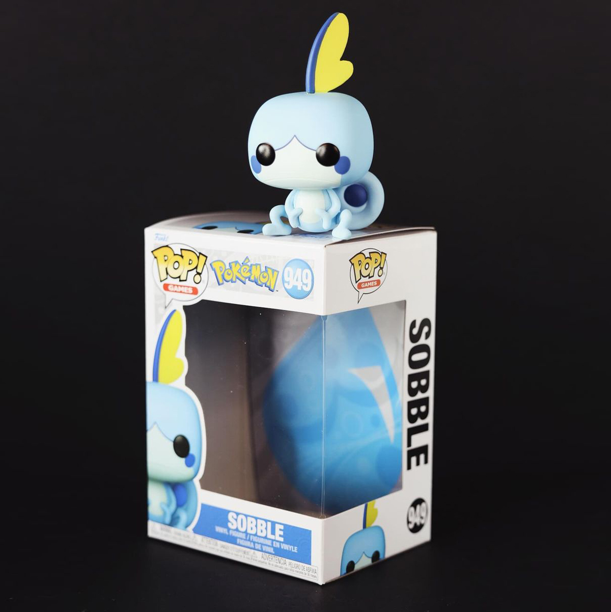 Колекційна фігурка Pokemon Sobble - Покемон Соббл Funko Pop аніме персонаж — превʼю 13