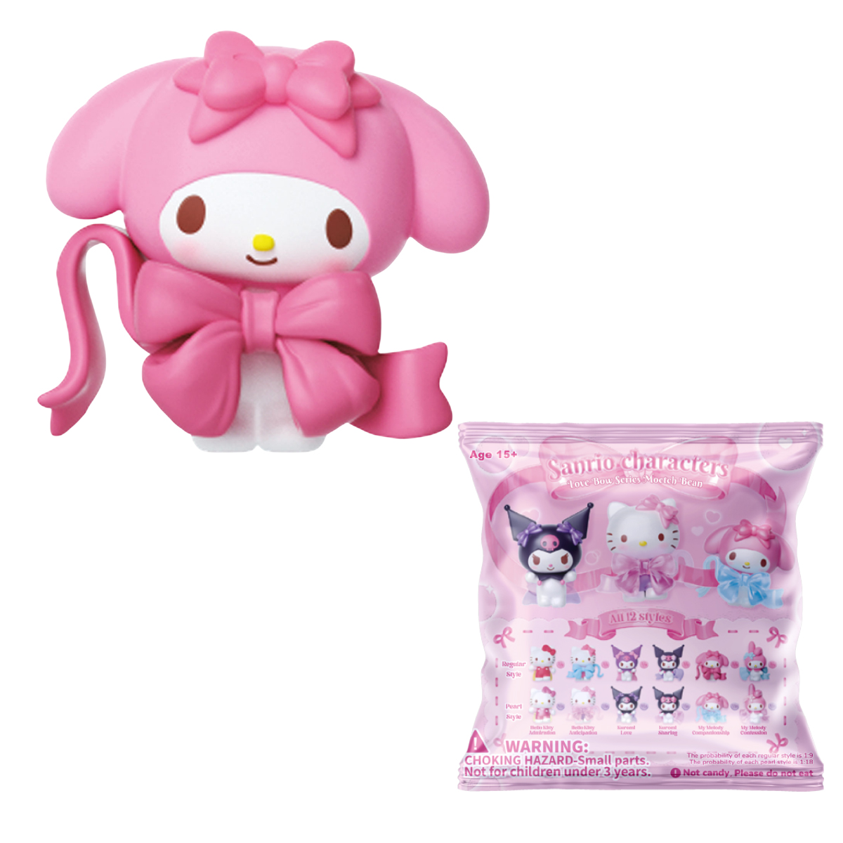 Фігурка-сюрприз Pop Top Sanrio – Hello Kitty Kuromi My Melody – 4 см — превʼю 9