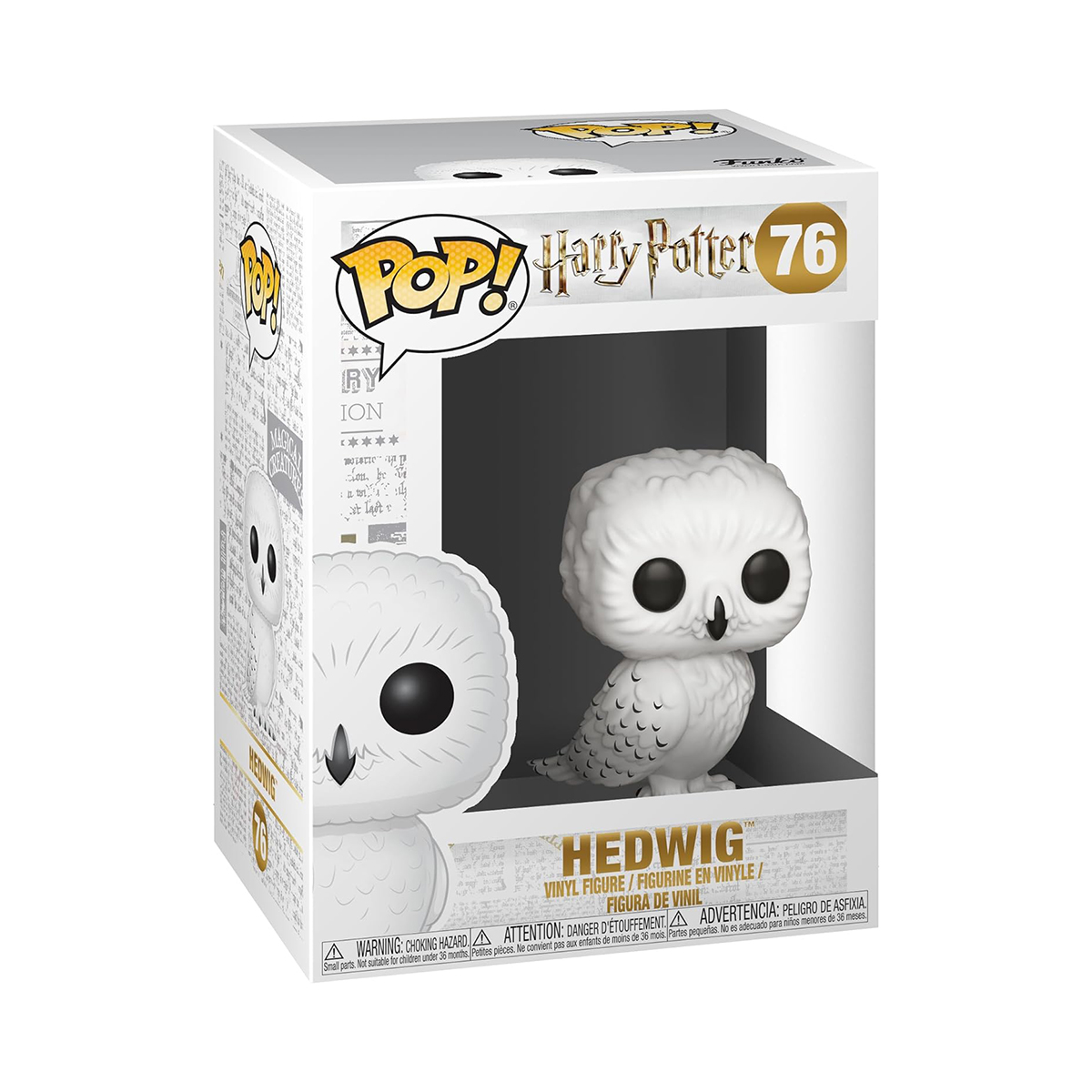 Колекційна ігрова фігурка Harry Potter - Hedwig Funko POP Гаррі Поттер - Букля — превʼю 7