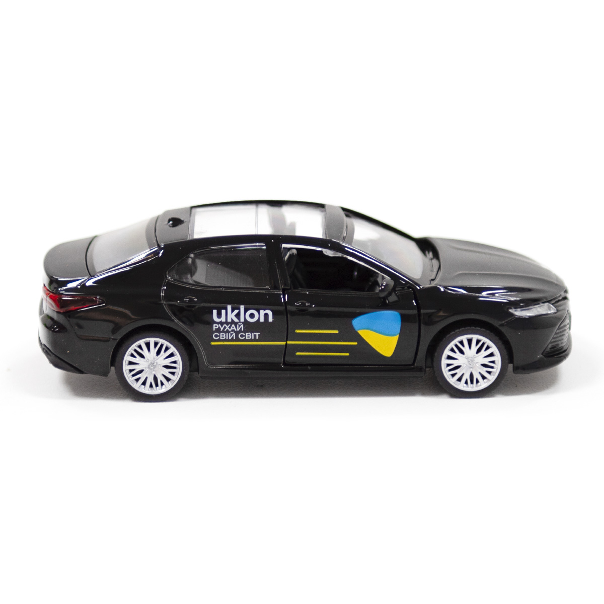 Автомодель Techno Drive Toyota Camry Uklon металева Чорна — превʼю 18