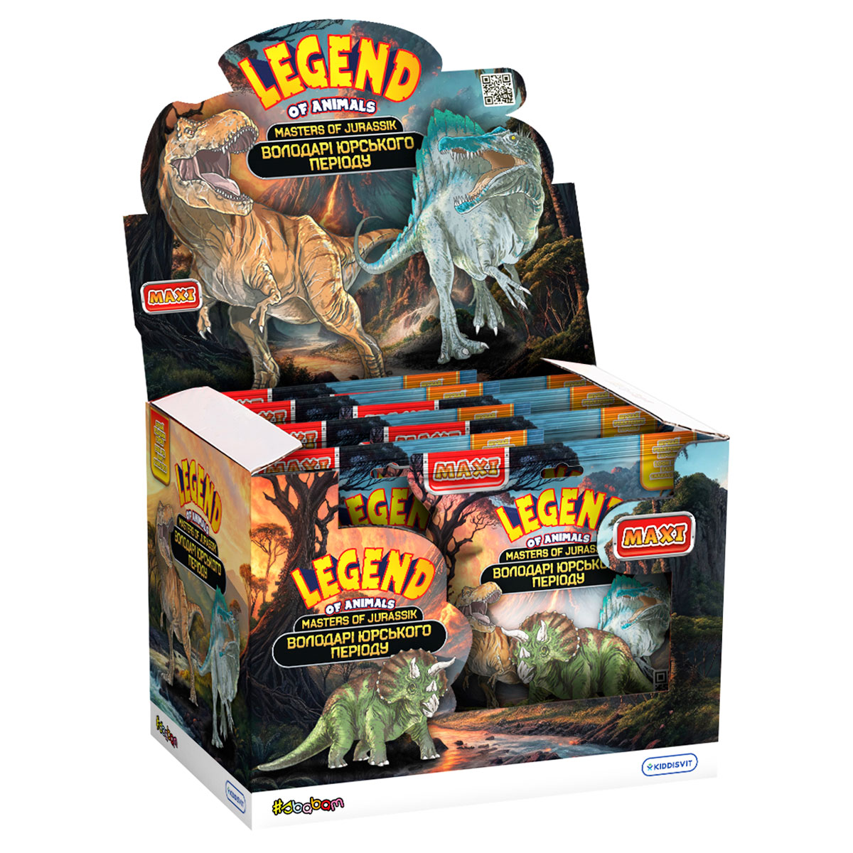 Стретч-іграшка тварина Legend of animals Максі Володарі Юрського періоду — превʼю 16